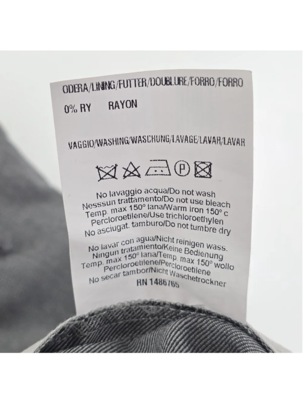 Zanella Platinum Noah Dress Pants Mens 41x26.5 Gray Stretch Wool Made Italy